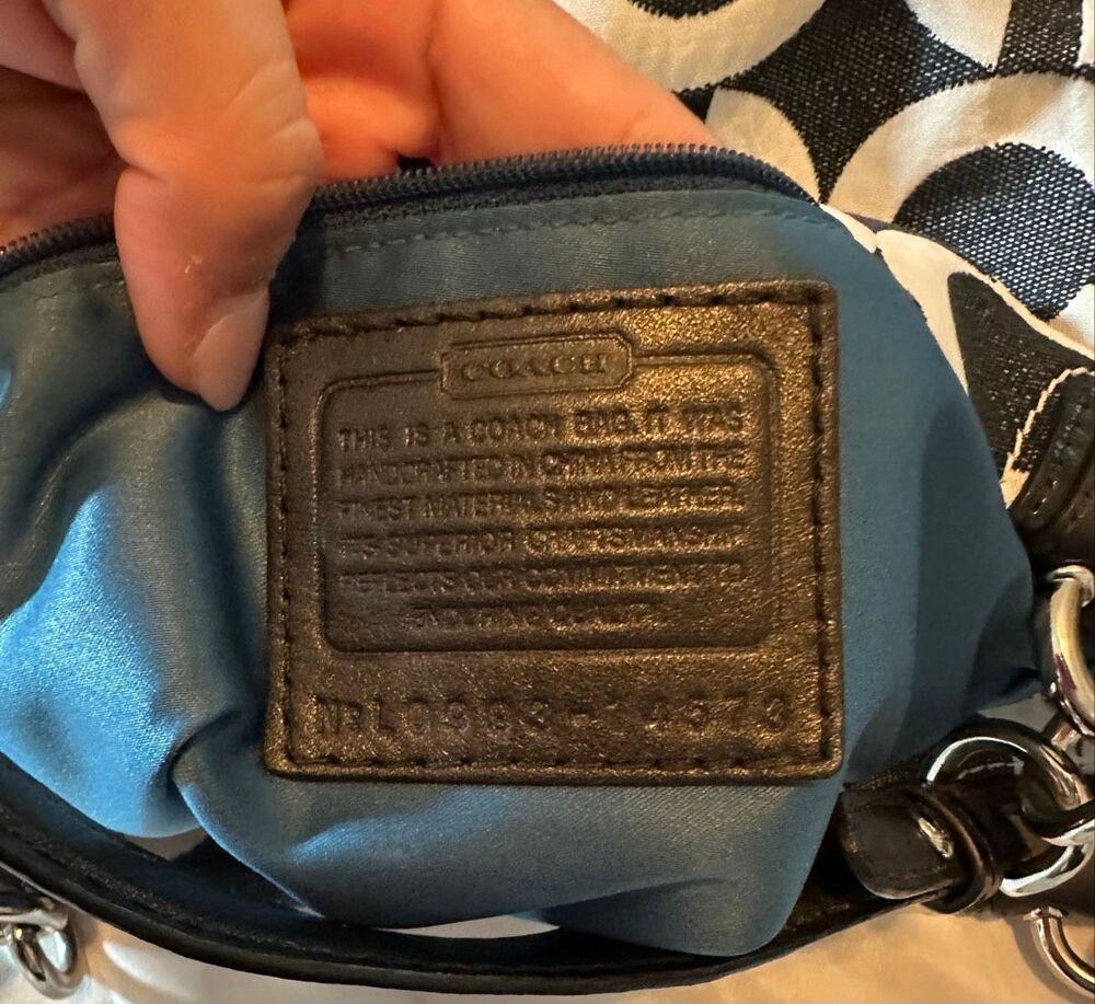 Coach OP Signature Shoulder Purse Tote - Picture 10 of 10